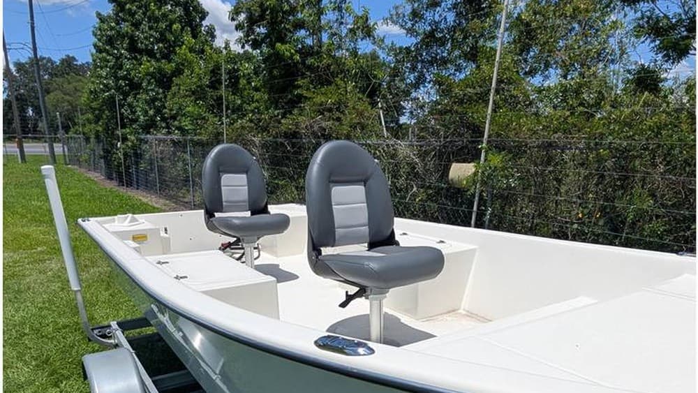 2025 Salty Boats Stumpnocker 174 Skiff Tiller 2