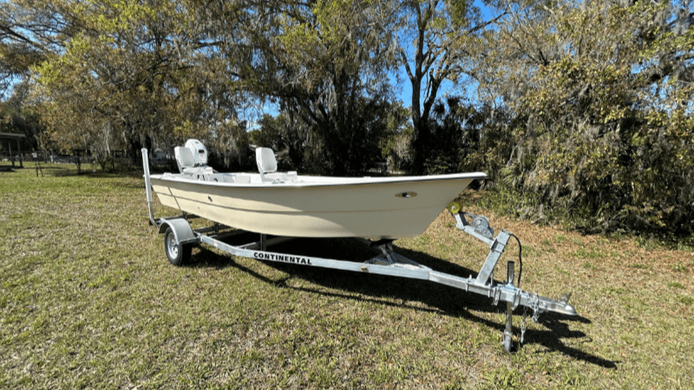 2025 Salty Boats Stumpnocker 174 Skiff Tiller 2