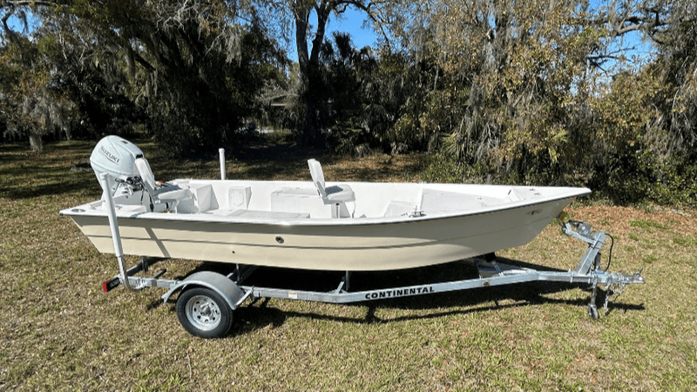 2025 Salty Boats Stumpnocker 174 Skiff Tiller 3