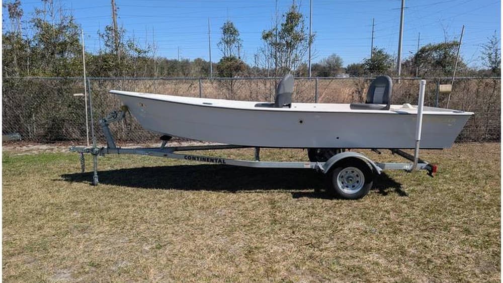 2025 Salty Boats Stumpnocker 174 Skiff Tiller 2