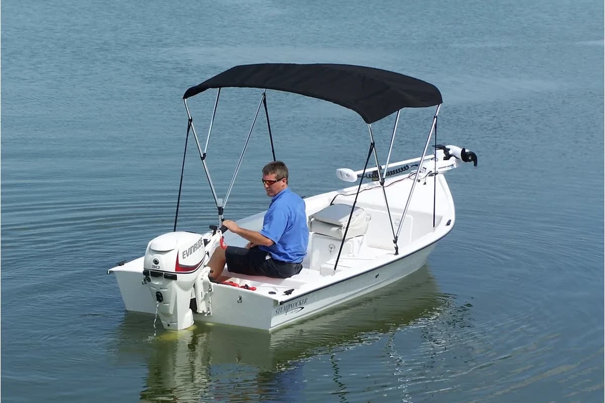 164 Skiff Tiller 7