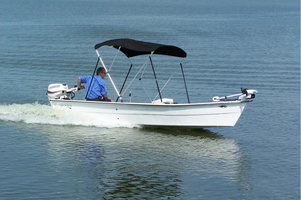 164 Skiff Tiller 9