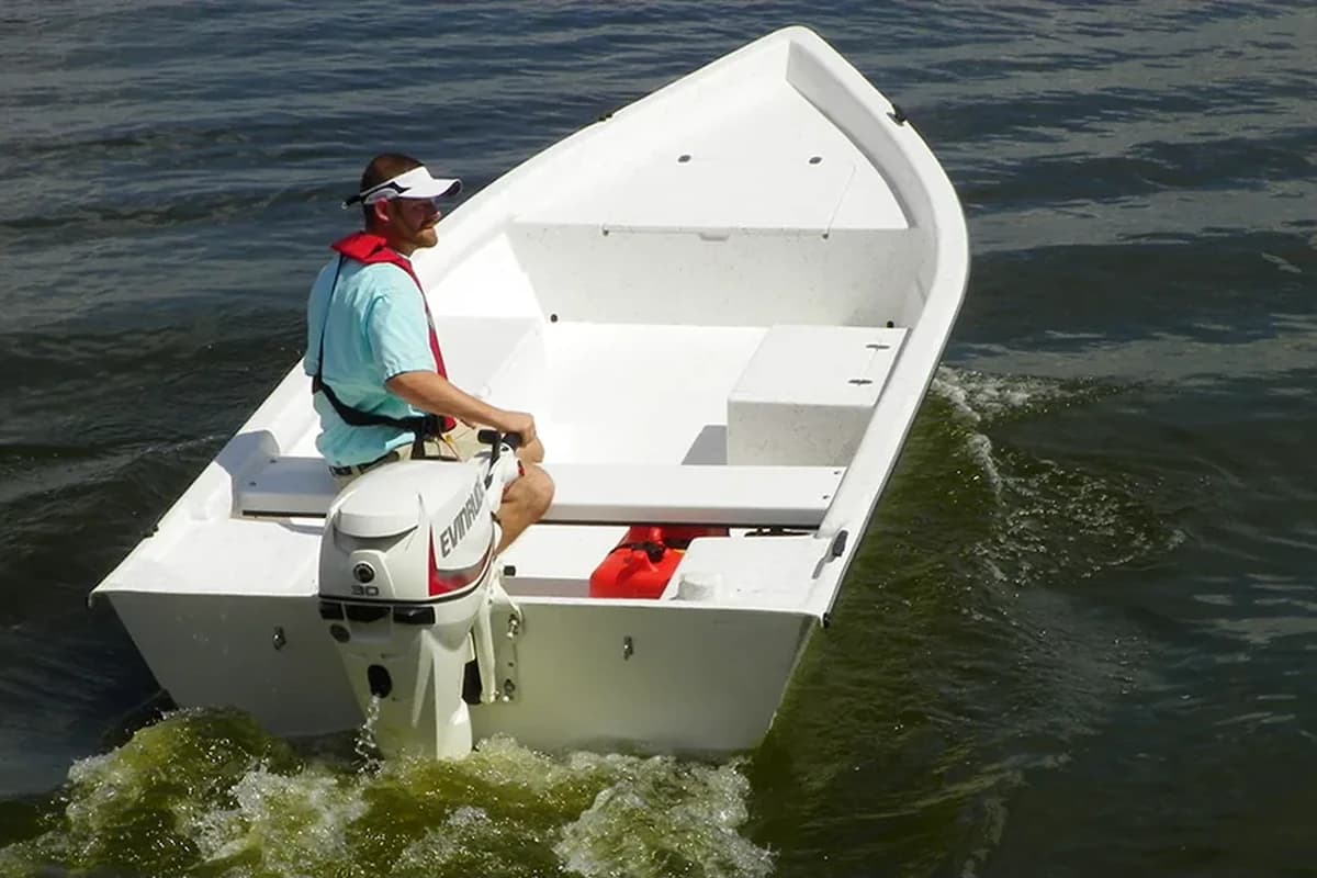174 Skiff Tiller 4